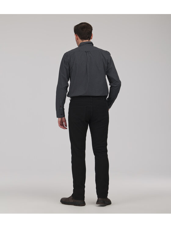 Lee Cooper Lee Cooper Jeansy LC7504 Czarny Tapered Leg