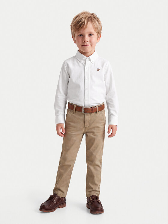 Beverly Hills Polo Club Beverly Hills Polo Club Hemd P-SS26B-SH0152 Weiß Regular Fit