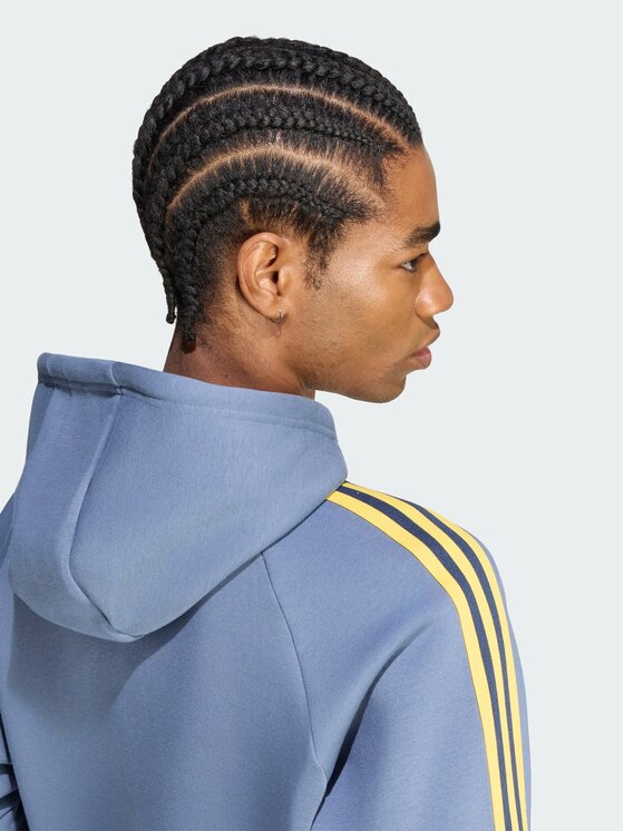 adidas adidas Bluza techniczna 171931 Niebieski jasny Regular Fit