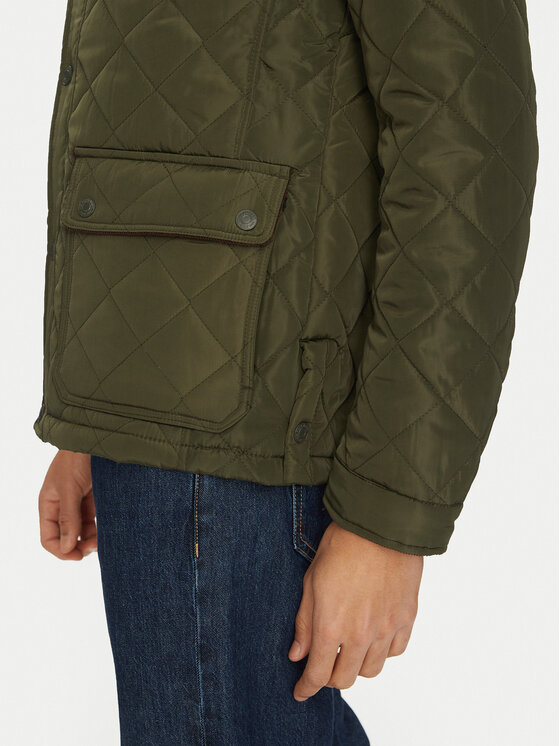U.S. Polo Assn. U.S. Polo Assn. Μπουφάν μεταβατικό MUP3790 Χακί Regular Fit