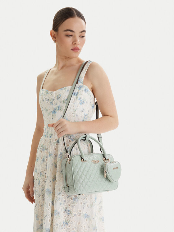 Guess Geantă Atabey HWQG98 94050 Verde