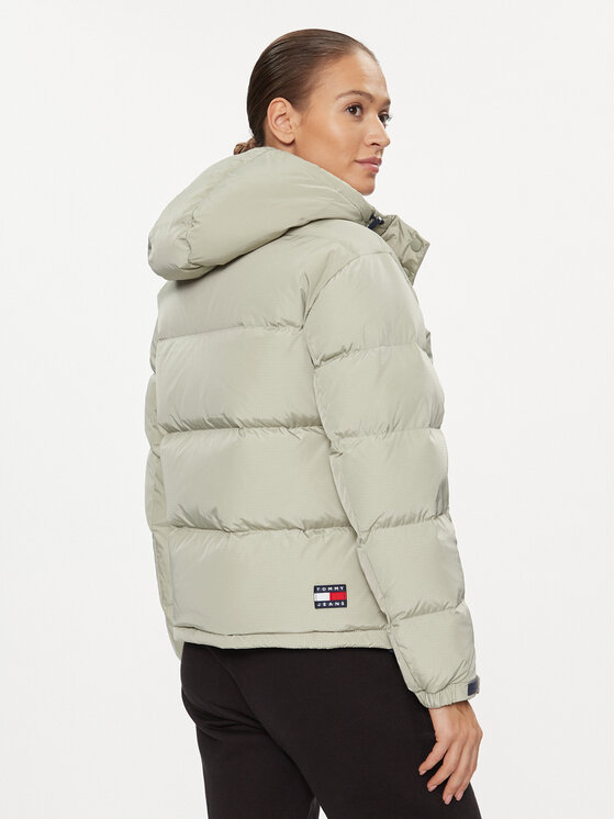 Tommy Jeans Tommy Jeans Pernata jakna Alaska DW0DW14661 Siva Regular Fit