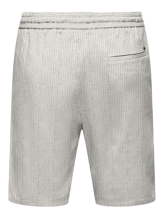 Only & Sons Only & Sons Шорти от плат 22024952 Сив Loose Fit