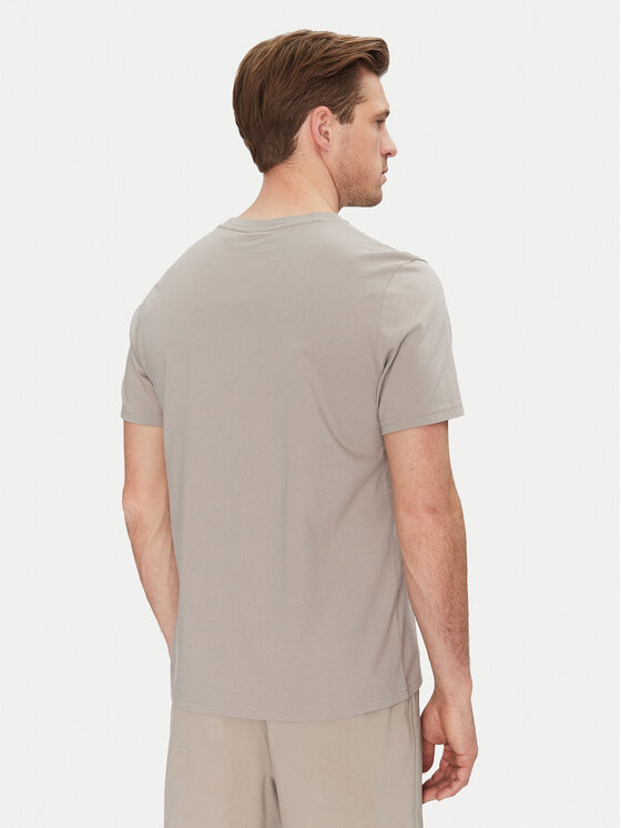 Moose Knuckles Moose Knuckles T-Shirt Conway M15MT760 Szary Regular Fit