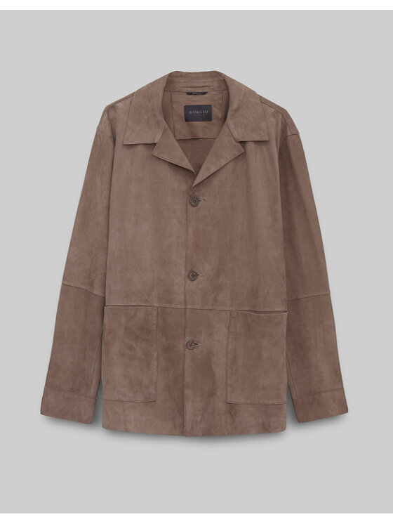 Borgio Borgio Kurtka przejściowa ingria Beżowy Slim Fit