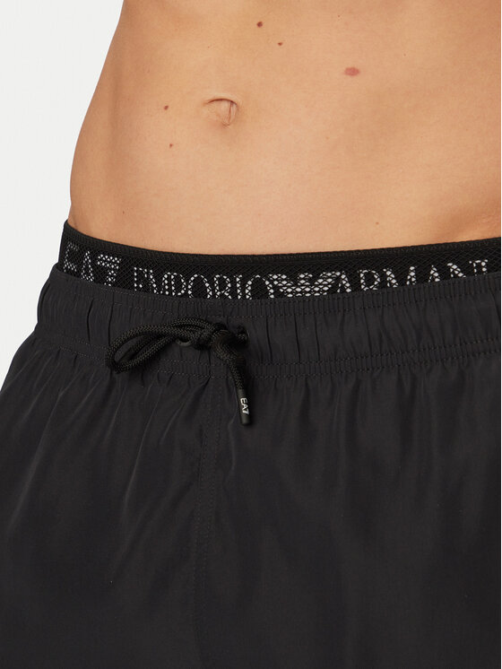 EA7 Emporio Armani EA7 Emporio Armani Шорти для плавання 7M001689 AF21074 UC001 Чорний Regular Fit