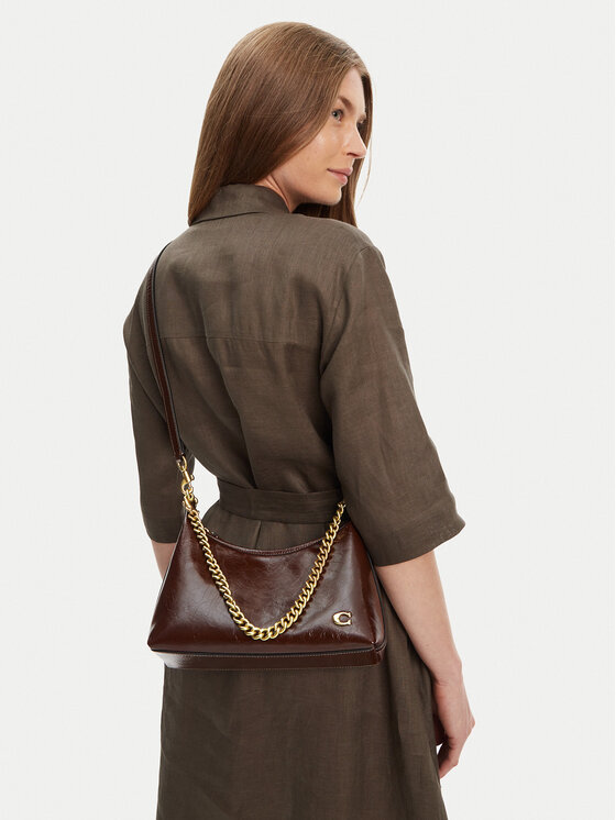 Coach Coach Ročna torba Juliet 25 CAD75 B4MPL Rjava