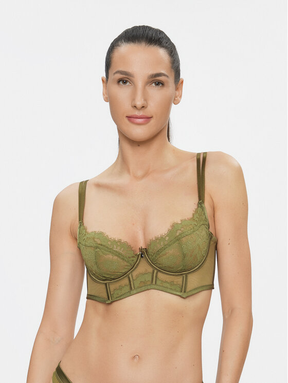 Hunkemöller Grudnjak Brallete Amelie Ud Ll 203526 Zelena