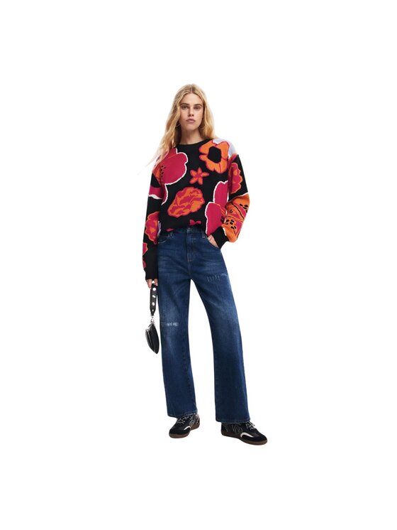 Desigual Desigual Jeansy DENIM_BETH Niebieski Regular Fit