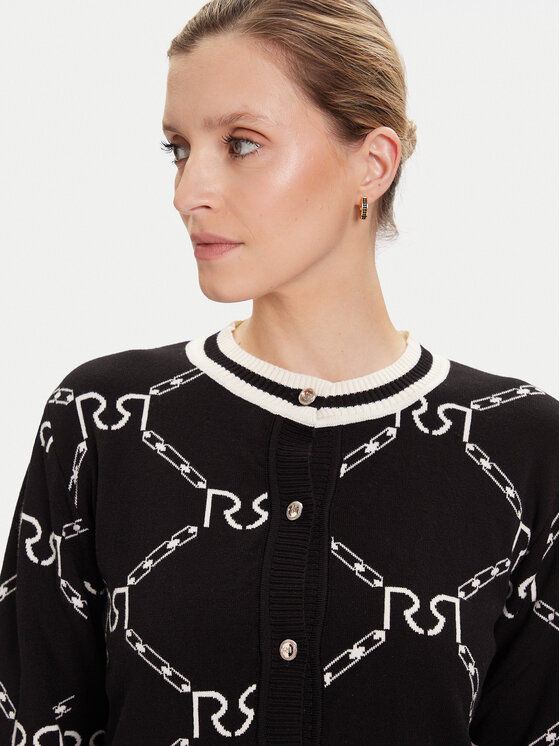 Rinascimento Rinascimento Кардиган CFM0012074003 Чорний Regular Fit