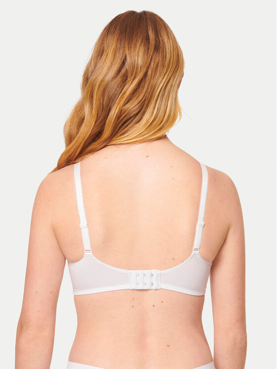 Triumph Triumph Biustonosz braletka Cotton Beauty 10094814 Biały