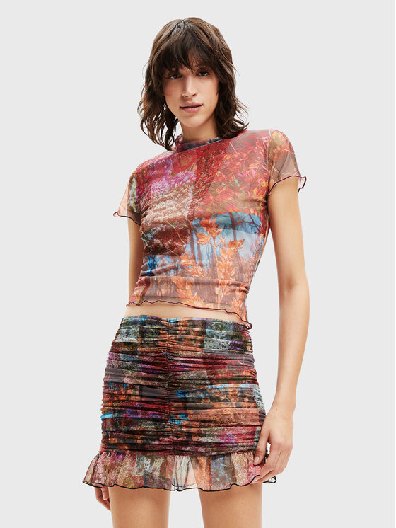 Desigual Desigual Särkpluus Bora 22WWTK10 Värviline Slim Fit