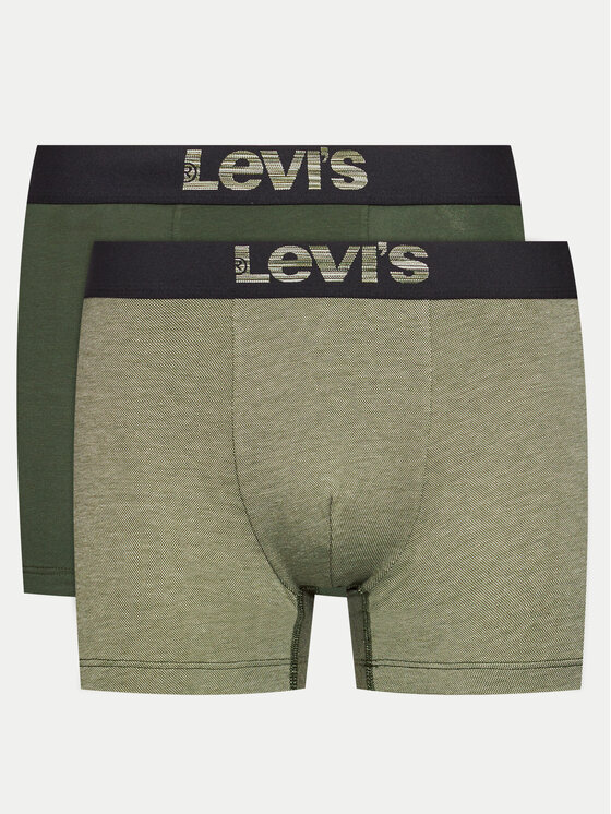 Levi's® Levi's® Set 2 perechi de boxeri Optical Illusion 37149-0807 Verde