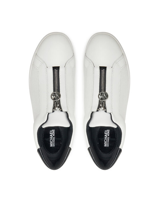 MICHAEL Michael Kors MICHAEL Michael Kors Снікерcи Keaton Zip Slip On 43R5KEFP1L Білий