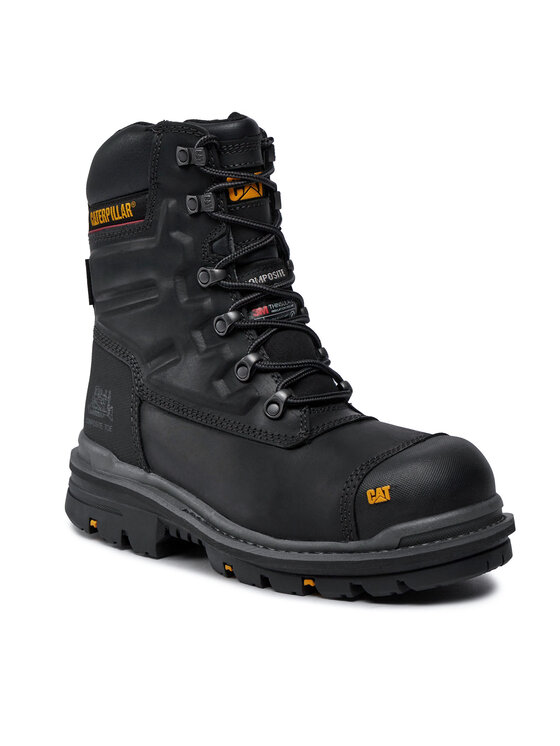 CAT Footwear CAT Footwear Bakancs Premier 8'' Wr Tx P720150 Fekete