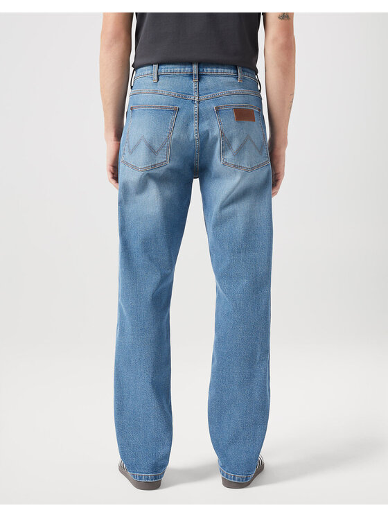 Wrangler Wrangler Jeansy FRONTIER Niebieski Regular Fit