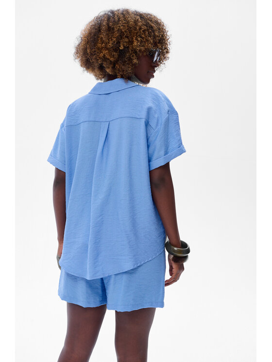 blue shadow blue shadow Szorty Tassel Niebieski Regular Fit