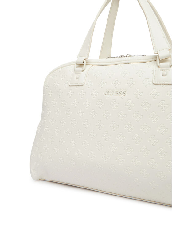 Guess Guess Víkendová taška V6GZ02 W2109 Écru