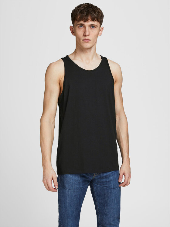 Set di 2 tank top Basic 12133910 Nero Regular Fit