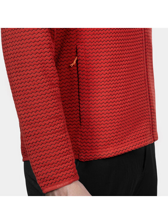 Alpinus Alpinus Bluza Ruen Czerwony Regular Fit