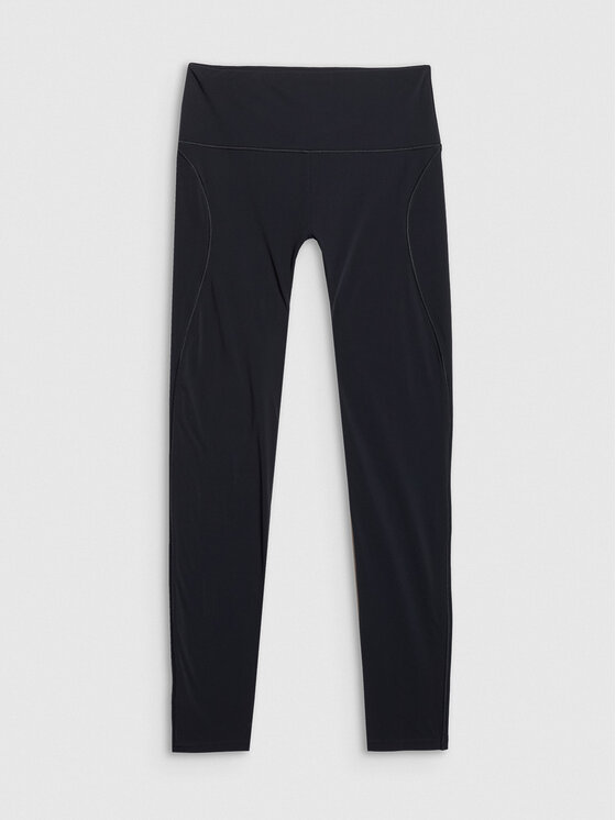 4F 4F Legginsy FOB Czarny Slim Fit