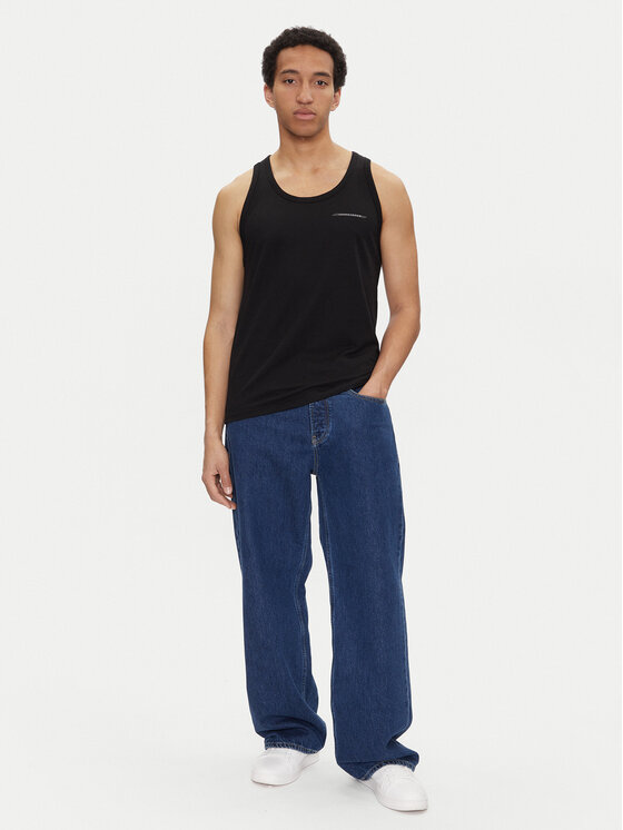Jack & Jones Jack & Jones Trikó Fusion 12276614 Fekete Regular Fit
