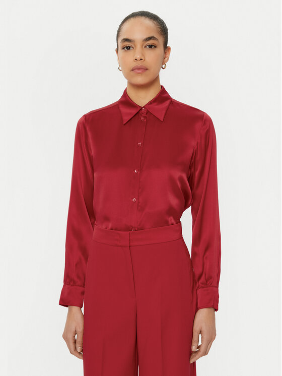 MAX&Co. MAX&Co. Camicia 2516111061200 Rosso Regular Fit