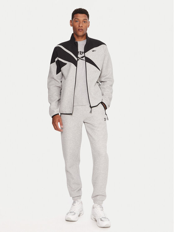 Reebok Reebok Teplákové nohavice RK25145CCM Sivá Regular Fit
