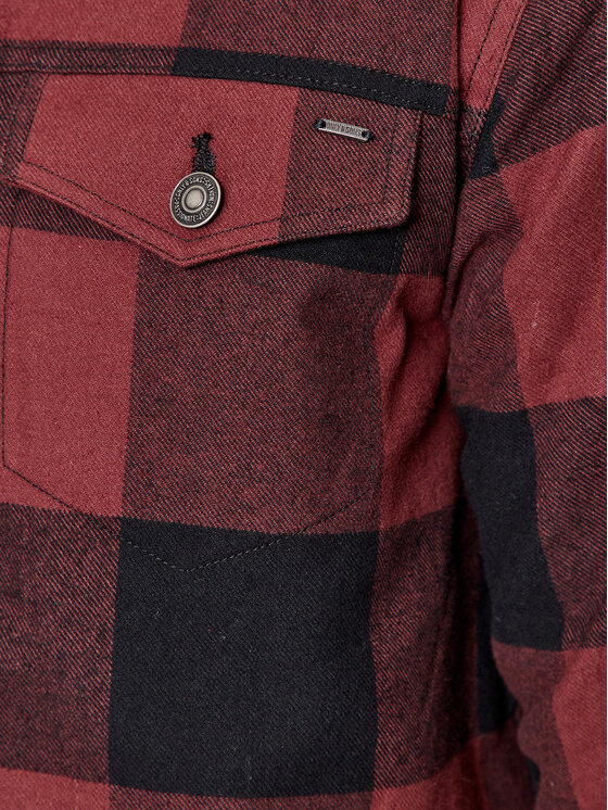 Only & Sons Only & Sons Μπουφάν μεταβατικό 22026261 Μπορντό Regular Fit