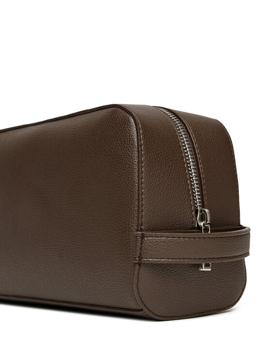 Calvin Klein Calvin Klein Kozmetični kovček Micropebble Washbag/Dopp Kit LV04D1036G Rjava