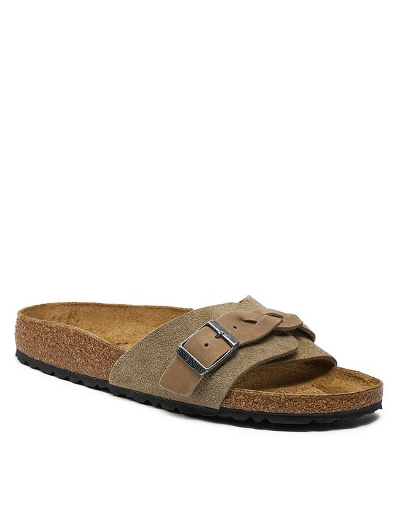 Birkenstock Birkenstock Papucs Oita Braided 1026730 Barna