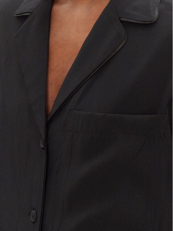 ACCESS FASHION ACCESS FASHION Hemd 53-7043-405 Schwarz Loose Fit