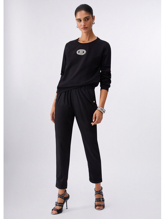 Liu Jo Liu Jo Felpa TA6073FS090P9298 Nero Regular Fit