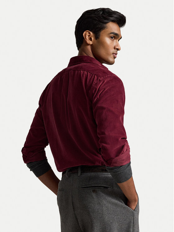 Polo Ralph Lauren Polo Ralph Lauren Camicia 710853123505 Bordeaux Custom Fit
