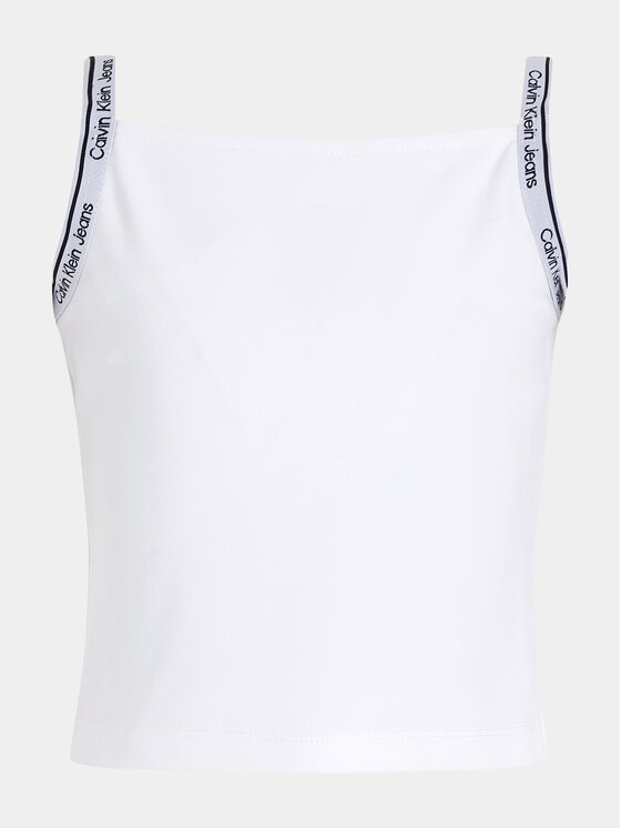 Calvin Klein Jeans Calvin Klein Jeans Top Logo Tape IG0IG02436 Bela Slim Fit