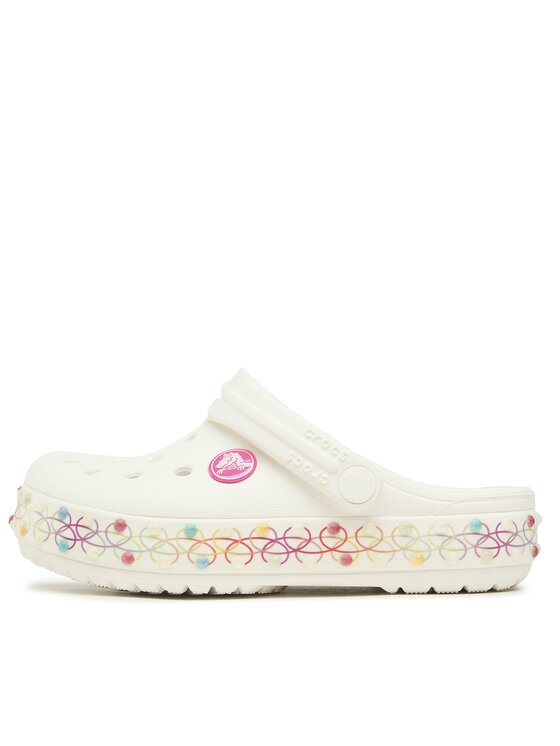 Crocs Crocs Klapki Crocband Stretch 208270 Biały