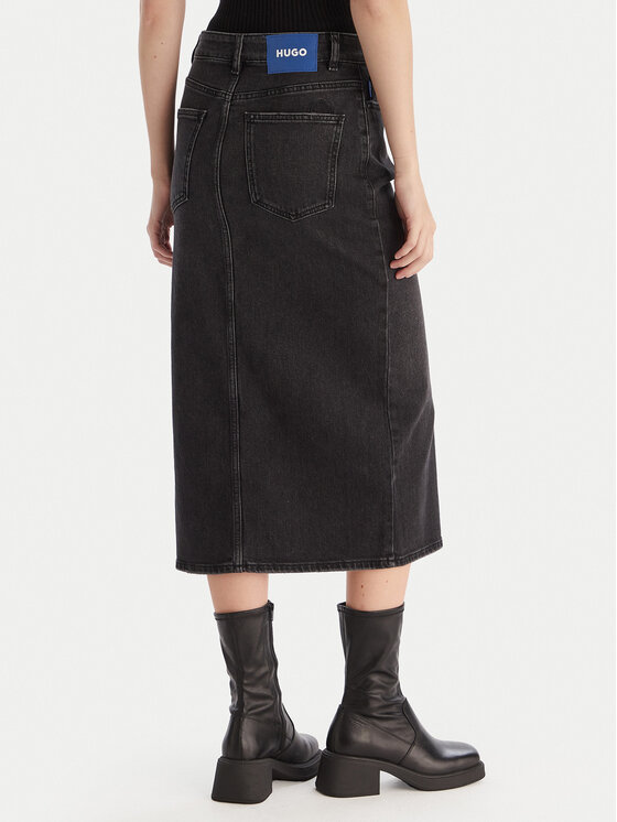 HUGO HUGO Teksaselik Goja_B 50546327 Must Regular Fit