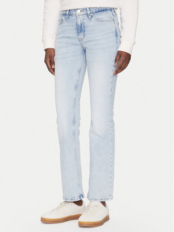 Tommy Jeans Tommy Jeans Blugi Maddie DW0DW20053 Albastru Bootcut Fit