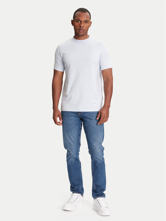 KARL LAGERFELD KARL LAGERFELD Marškinėliai 755750 553221 Balta Regular Fit
