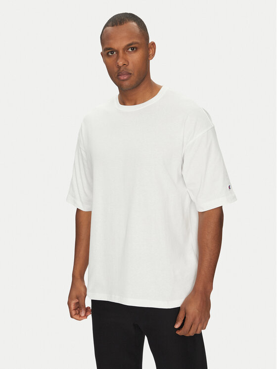 Champion Champion Tricou 220714 Alb Standard Fit