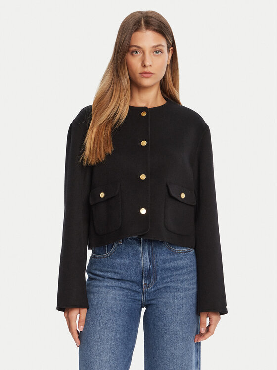 Tommy Hilfiger Tommy Hilfiger Kevad-sügis jope WW0WW47446 Must Regular Fit