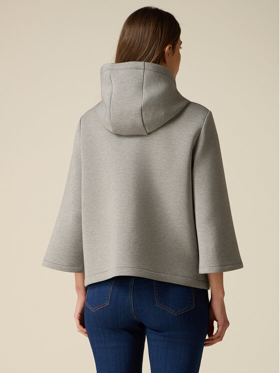 Oltre Oltre Cappotto invernale 8008J000247N013 Grigio Over Fit