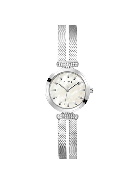 Guess Guess Hodinky GW0471L1 Strieborná