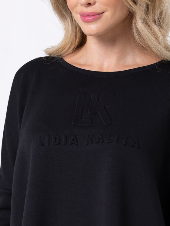 LIDIA KALITA LIDIA KALITA Bluza MISSLKBT Czarny Oversize