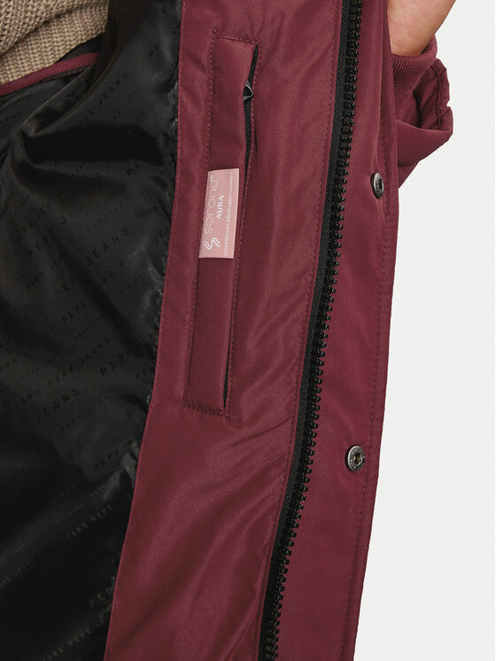 Pepe Jeans Pepe Jeans Зимно яке Tobias PM403031 Червен Regular Fit