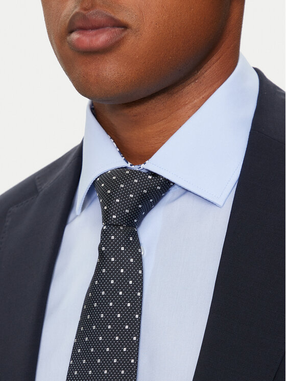 BOSS Boss Kravata H-Tie 50524440 Mornarsko modra