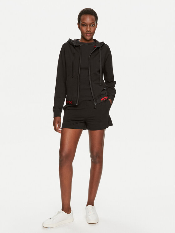 HUGO Hugo Pantaloni scurți sport Sporty Logo 50520498 Negru Regular Fit