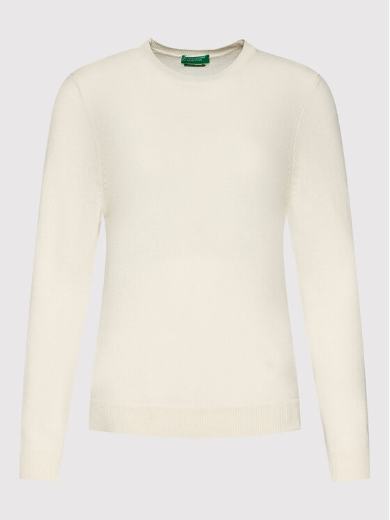 United Colors Of Benetton United Colors Of Benetton Sweter 1002D1K01 Beżowy Regular Fit