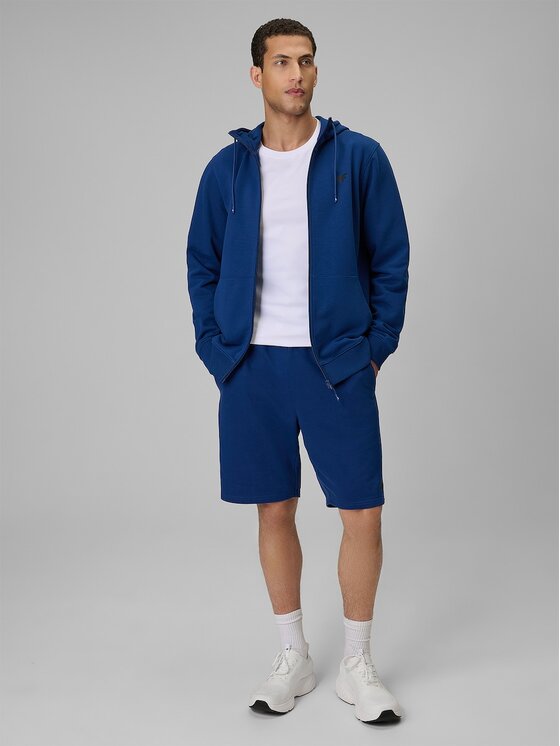 4F 4F Felpa 4FRSS26TSWSM3106-30S Blu scuro Regular Fit
