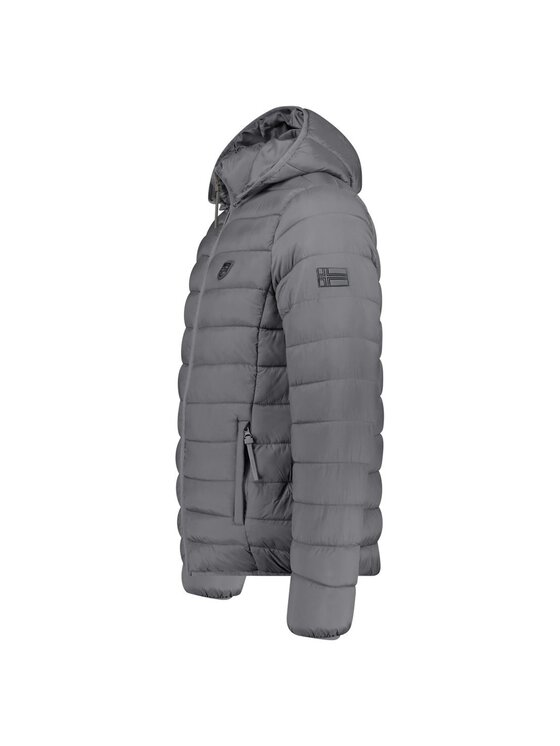 Geographical Norway Geographical Norway Kurtka puchowa WZ5179H/GN-GRIS FONCÉ Szary Regular Fit